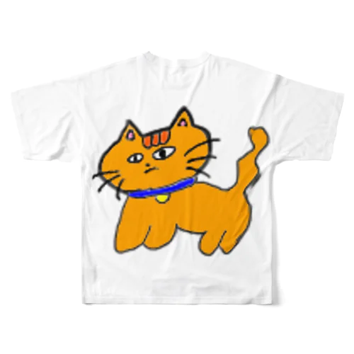 うちのねこ フルグラフィックTシャツ