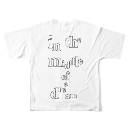 S  in the middle of a dream フルグラフィックTシャツ