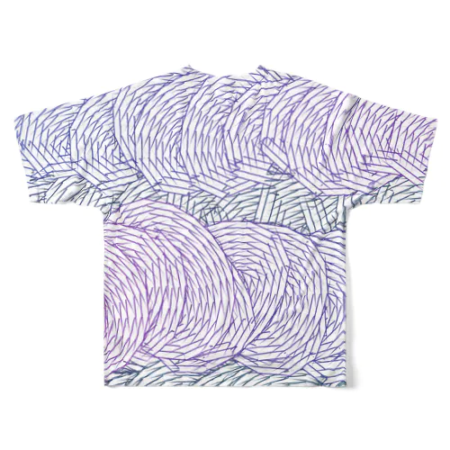 和柄のフルグラフィックシャツ All-Over Print T-Shirt