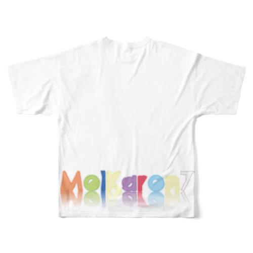 MolKaron７　鏡文字 All-Over Print T-Shirt