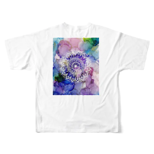 曼荼羅インクアート All-Over Print T-Shirt