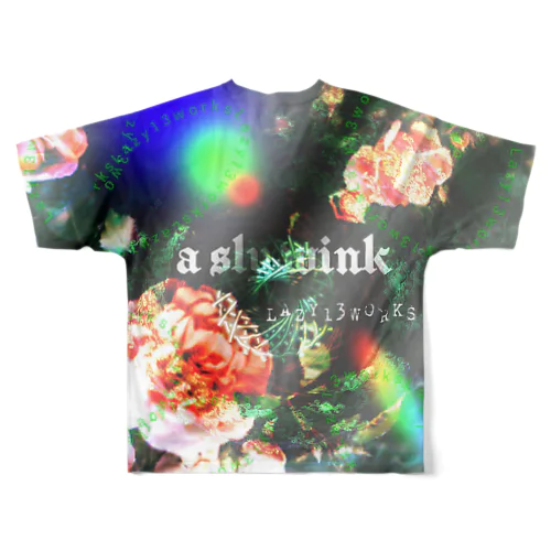 A sly wink paradox フルグラフィックTシャツ