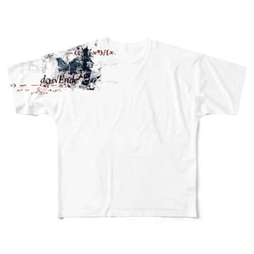 蝶の実験室 All-Over Print T-Shirt