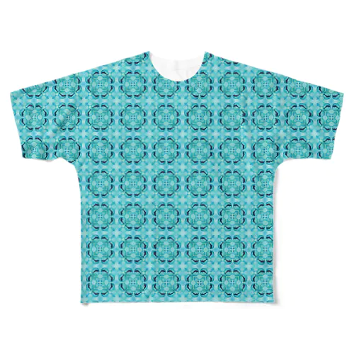 アクアボール（いるか） All-Over Print T-Shirt