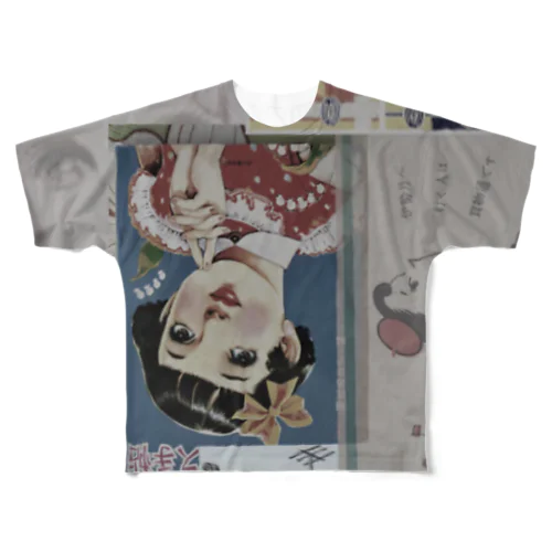 昭和レトロ All-Over Print T-Shirt