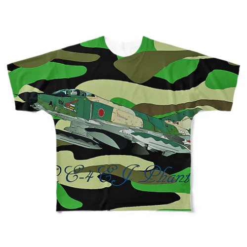　RＦ-4EJ　phantom フルグラフィックTシャツ