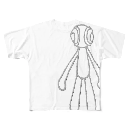 グリグリくん All-Over Print T-Shirt