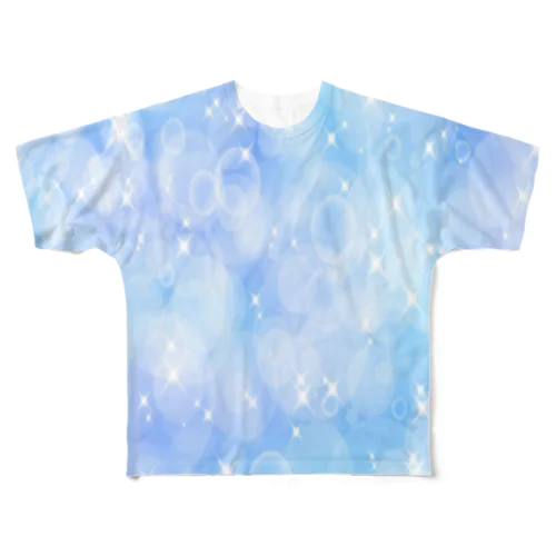 アクアシャボン All-Over Print T-Shirt