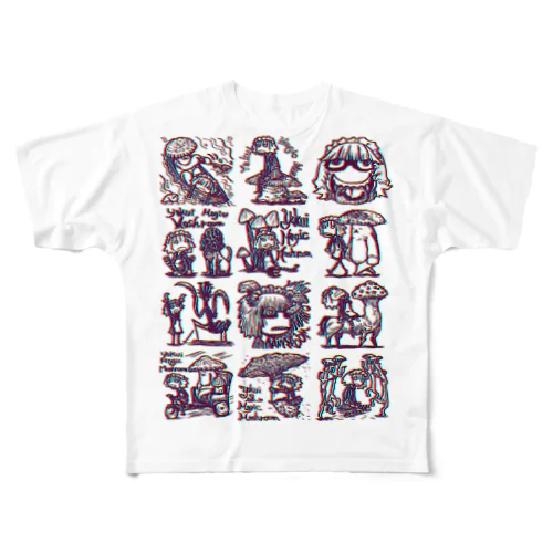 ヤクのジ All-Over Print T-Shirt