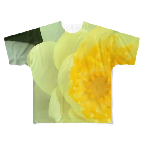 スイレンの黄色 All-Over Print T-Shirt