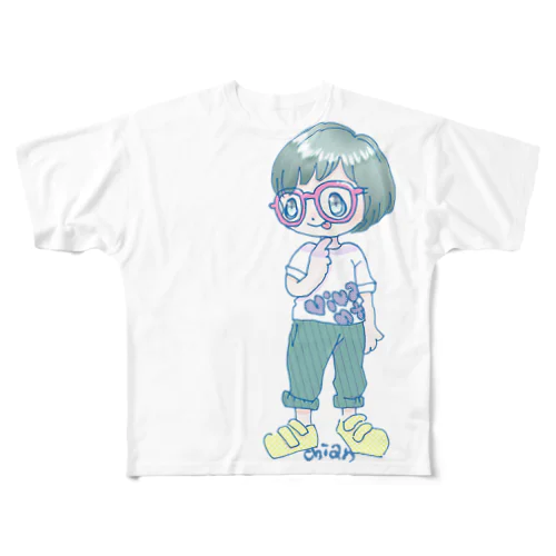 みちゅきちゃん All-Over Print T-Shirt