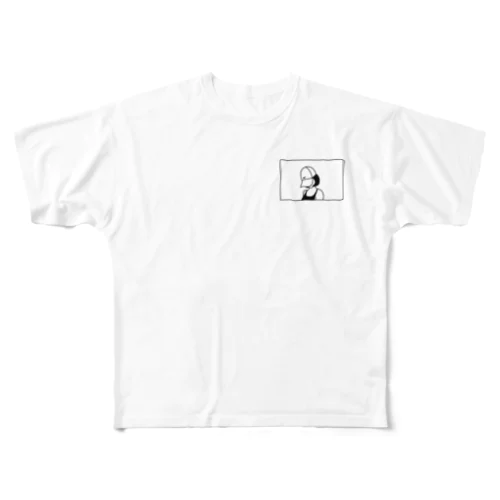 ナイキガール All-Over Print T-Shirt