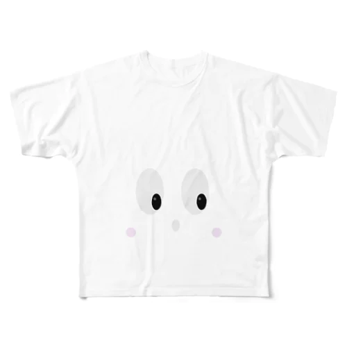 OBAKE フルグラフィックTシャツ