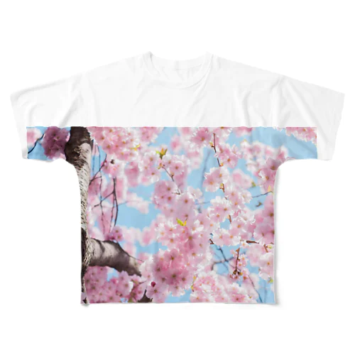 春の訪れ All-Over Print T-Shirt