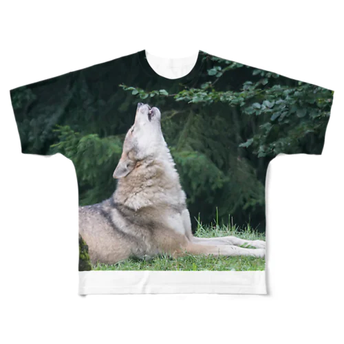 動物コレクション All-Over Print T-Shirt