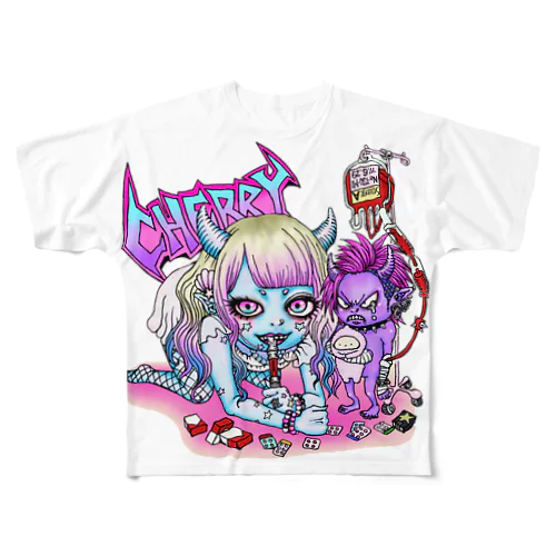 ゆけつ All-Over Print T-Shirt