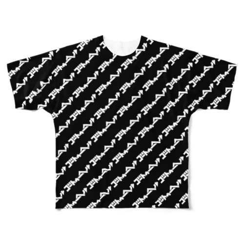 地獄行き All-Over Print T-Shirt