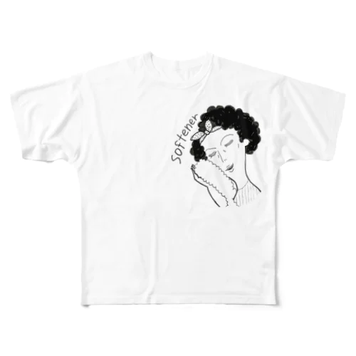お洗濯ママ All-Over Print T-Shirt