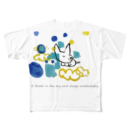 スリープ   All-Over Print T-Shirt