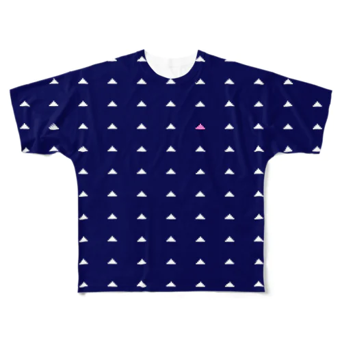 【UN-T】ドットウンチ All-Over Print T-Shirt