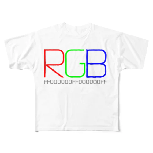 RGB All-Over Print T-Shirt