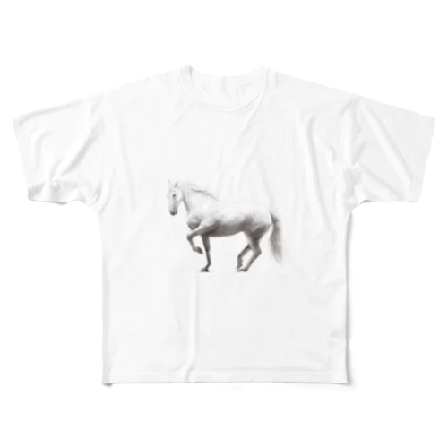 horse フルグラフィックTシャツ