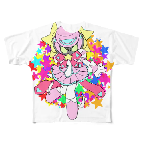 キラメイカーライト All-Over Print T-Shirt