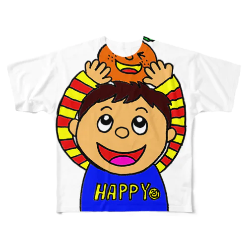 HAPPY BOY All-Over Print T-Shirt