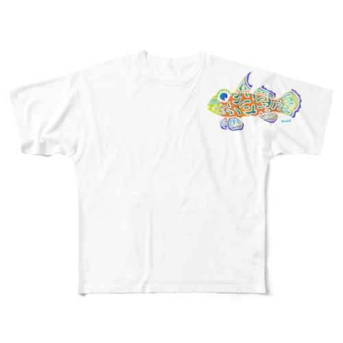 マンダリンフィッシュ All-Over Print T-Shirt