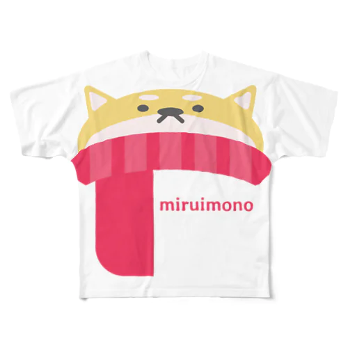 wankoimono フルグラフィックTシャツ