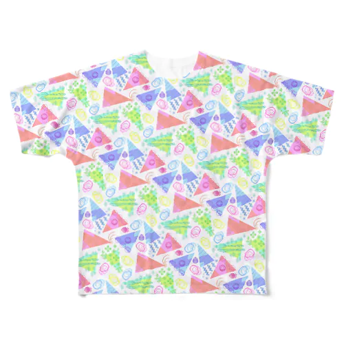 アニバーサリースケープ(でんきを点けて) All-Over Print T-Shirt