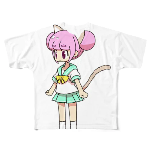 ncさん フルグラフィックTシャツ