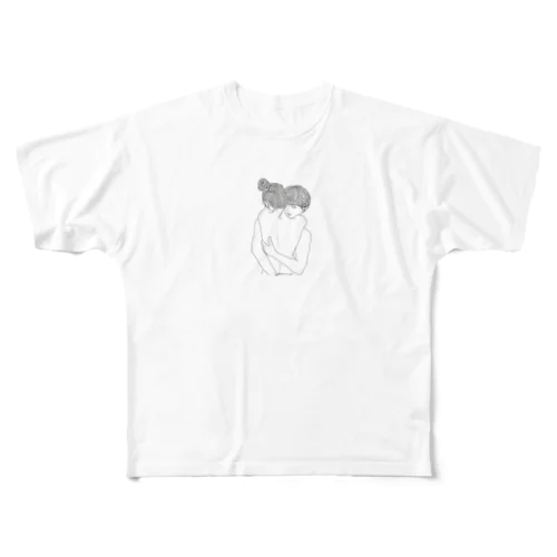 H All-Over Print T-Shirt