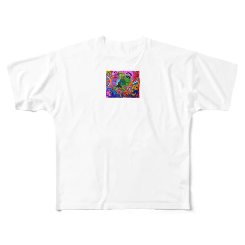 No.1 All-Over Print T-Shirt