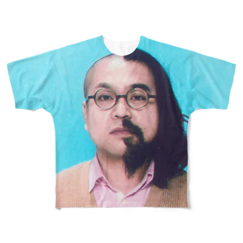 ハーフ・ハーフ All-Over Print T-Shirt