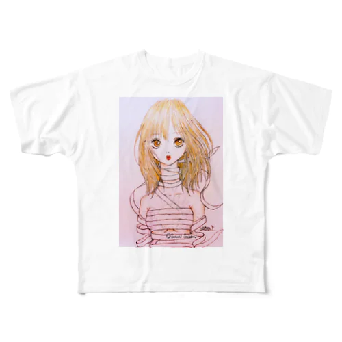 heartbreak フルグラフィックTシャツ