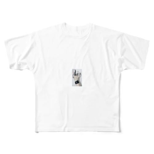 ひらちゃ All-Over Print T-Shirt