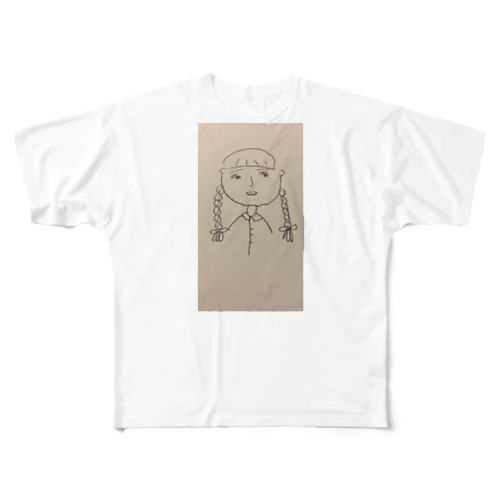 顔 マルコ All-Over Print T-Shirt