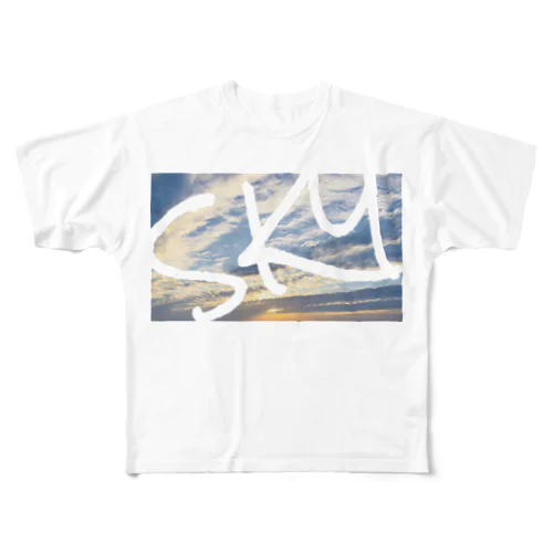 SKY フルグラフィックTシャツ