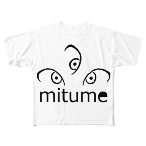 mitume フルグラフィックTシャツ