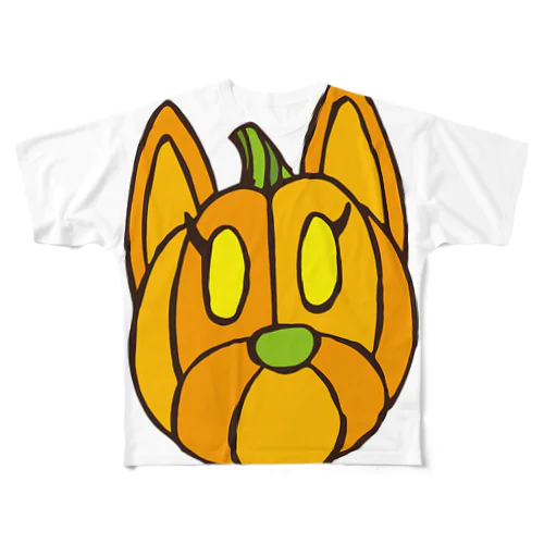 クッキーパンプキン フルグラフィックTシャツ