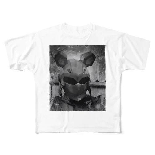 赤馬戦士ゼンタ公式グッズ All-Over Print T-Shirt