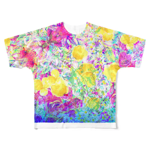 🌹✨開花🌹✨ All-Over Print T-Shirt