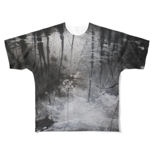 水景 All-Over Print T-Shirt