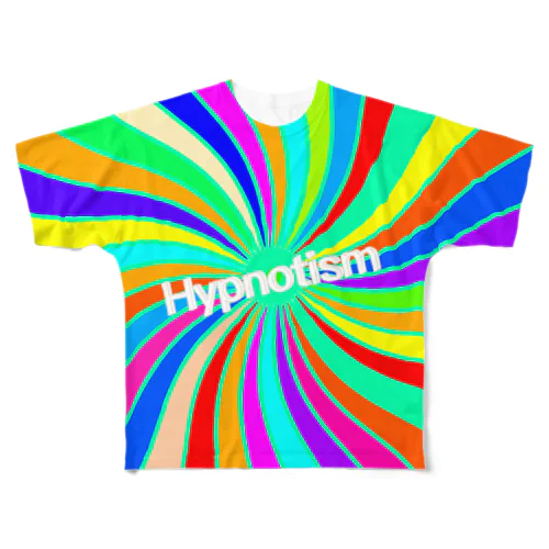 催眠 フルグラフィックTシャツ