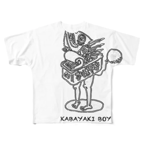 KABAYAKI BOY All-Over Print T-Shirt