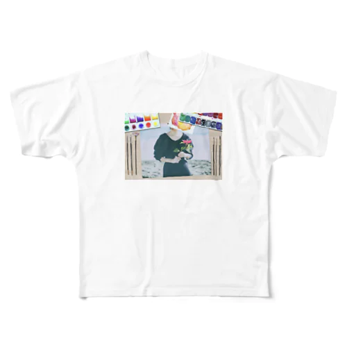 顔を忘れた思い出の中、 All-Over Print T-Shirt