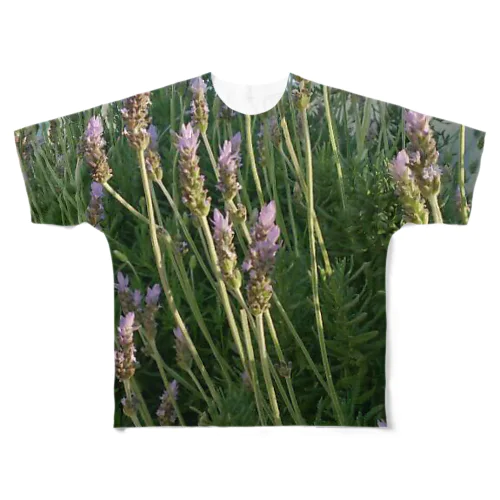 Lavender フルグラフィックTシャツ