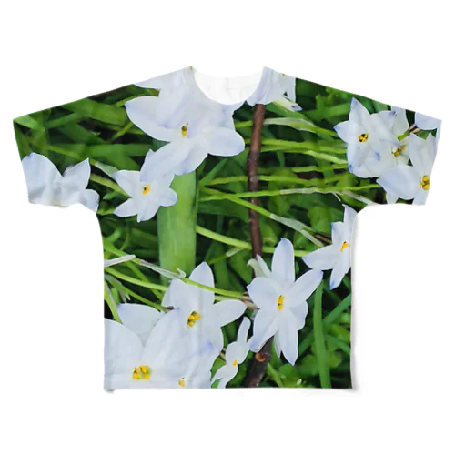 botanical All-Over Print T-Shirt