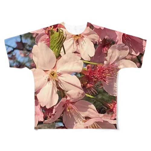 Sakura フルグラフィックTシャツ